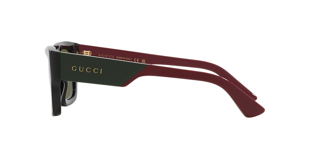GG1668S Gucci Black/Green S