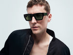 GG1668S Gucci Black/Green S