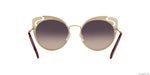 MU 57TS Gold/Gradient Violet Mirror Silver M