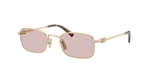 MU A53S Miu Miu Gold/Pink XS