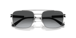 PR 67ZS Silver/Polar Grey Gradient/Polarized L