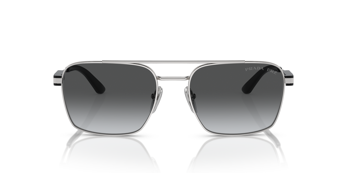 PR 67ZS Silver/Polar Grey Gradient/Polarized L