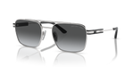 PR 67ZS Silver/Polar Grey Gradient/Polarized L