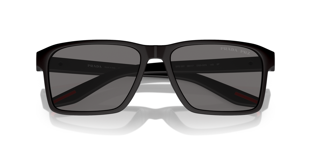 PS 05YS Black/Dark Grey Polarized XXL