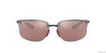 RB4322M Black/Purple/Silver Mirror Chromance Polarized STD