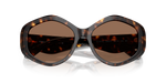 TY7217U Tory Burch Tortoise/Brown M