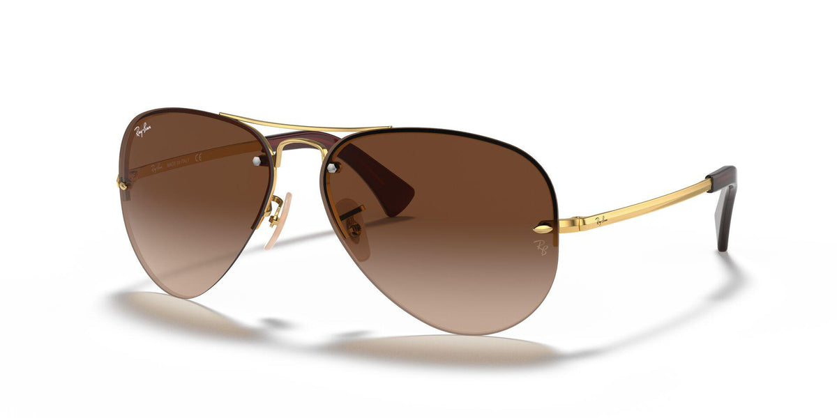 RB3449 Gold/Brown Gradient L