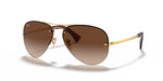 RB3449 Gold/Brown Gradient L