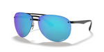 RB4293CH Black/Blue Gradient Mirror Chromance/Polarized STD