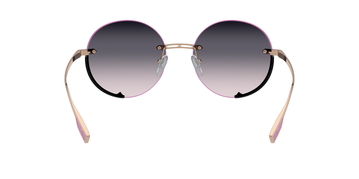 BV6153 /Pink On Violet Mirror Silver