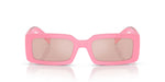 DG6187 Pink/Light Pink Mirror Silver M