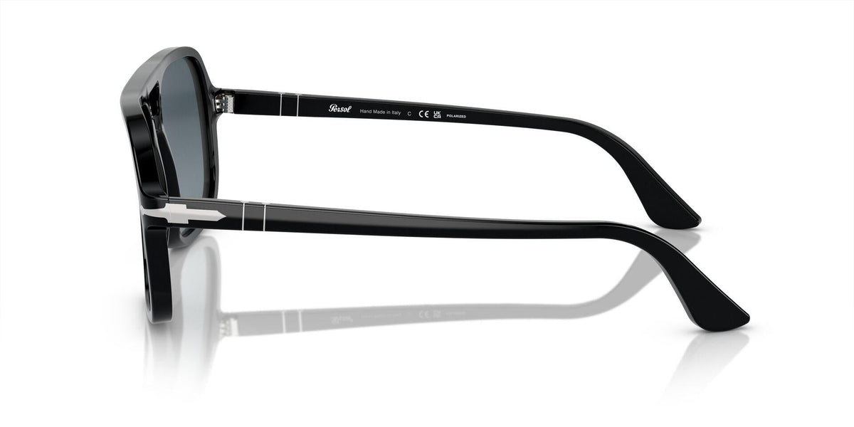 PO3328S Black/Light Blue Gradient Dark Blue/Polarized XL