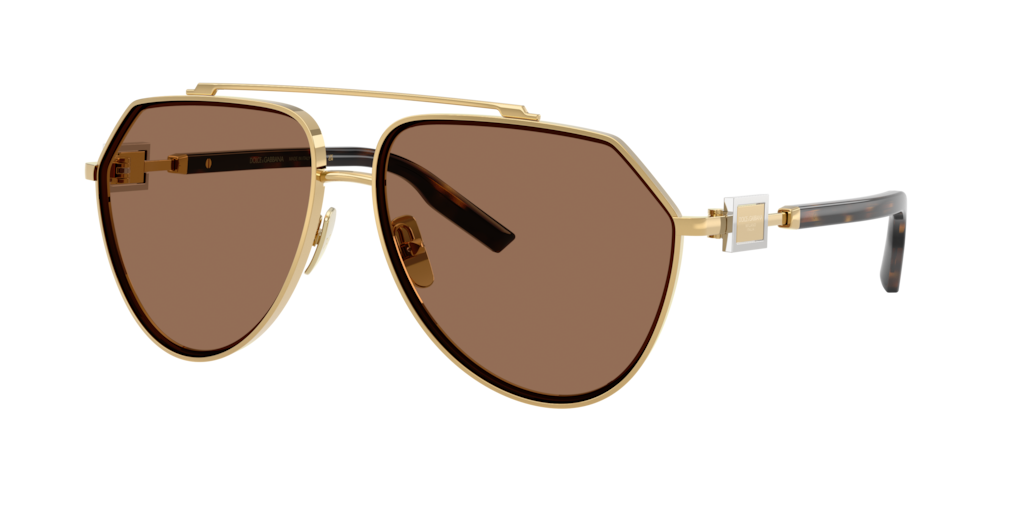 DG2315 Dolce & Gabbana Gold/Brown XXL