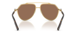 DG2315 Dolce & Gabbana Gold/Brown XXL