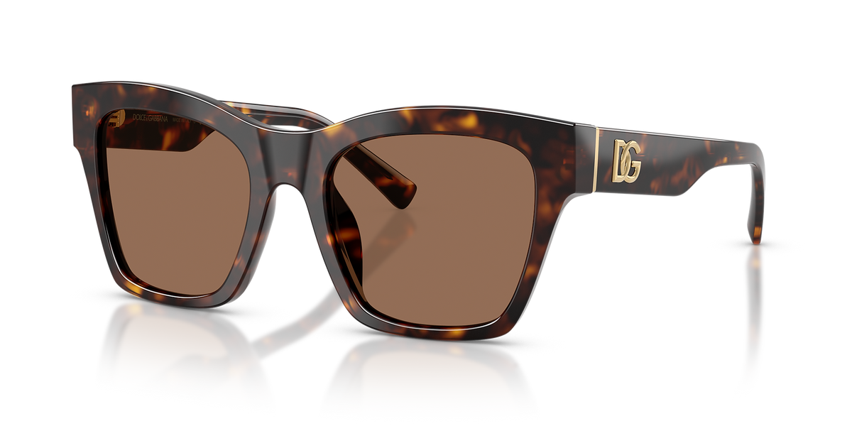 DG4512 Dolce & Gabbana Havana/Dark Brown Narrow
