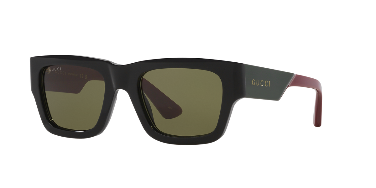 GG1668S Gucci Black/Green S