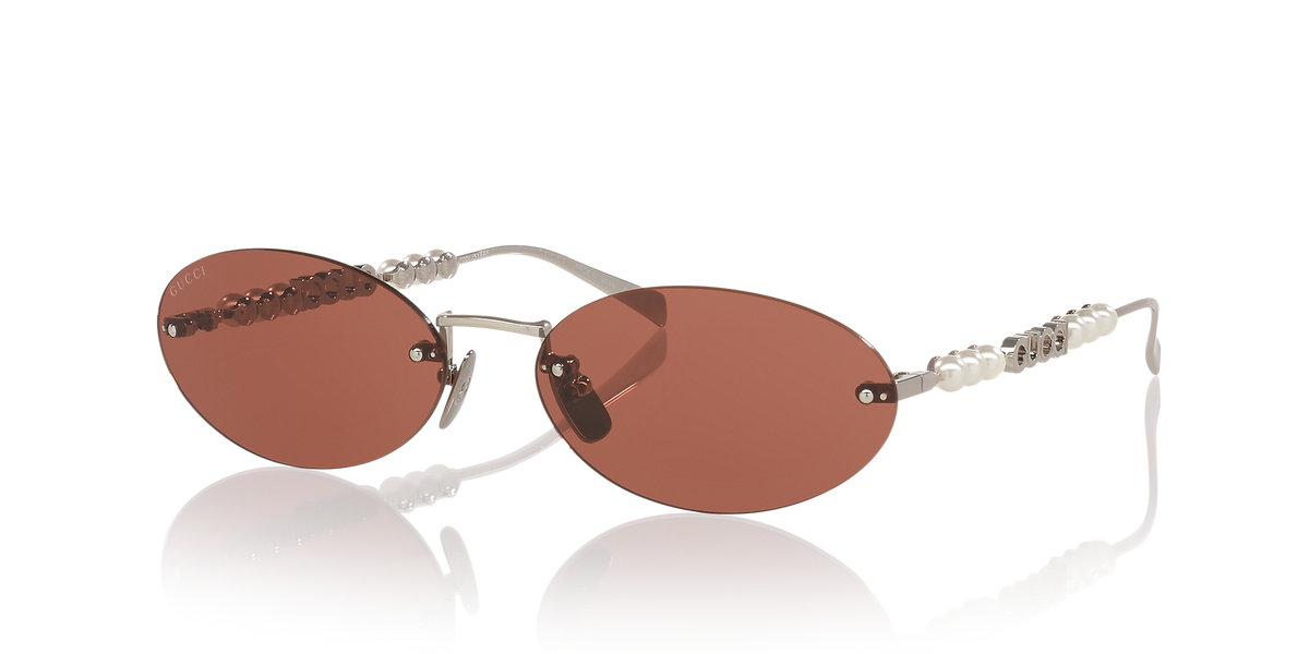 GG1922S Gucci Silver/Brown XXL