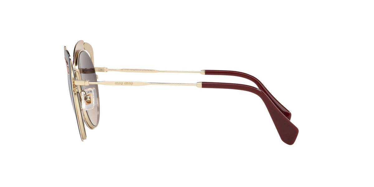 MU 57TS Gold/Gradient Violet Mirror Silver M