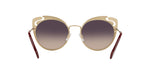 MU 57TS Gold/Gradient Violet Mirror Silver M