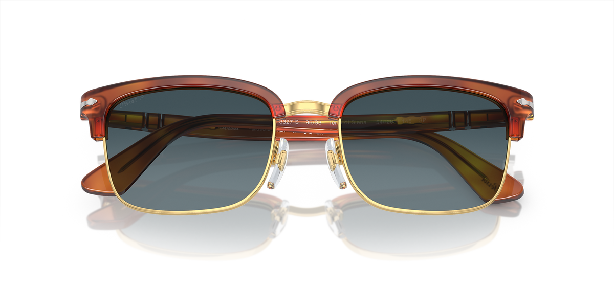 PO3327S Brown/Blue/Polarized XL
