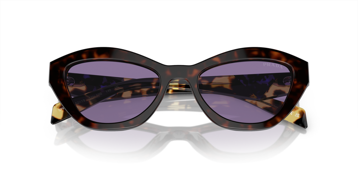 PR A02S Tortoise/Violet Mirror Internal Silver S