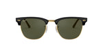 RB3016 Clubmaster Classic Black/Green M