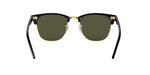 RB3016 Clubmaster Classic Black/Green M