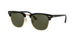RB3016 Clubmaster Classic Black/Green M