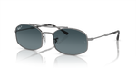 RB3719 Ray-Ban Silver/Blue L