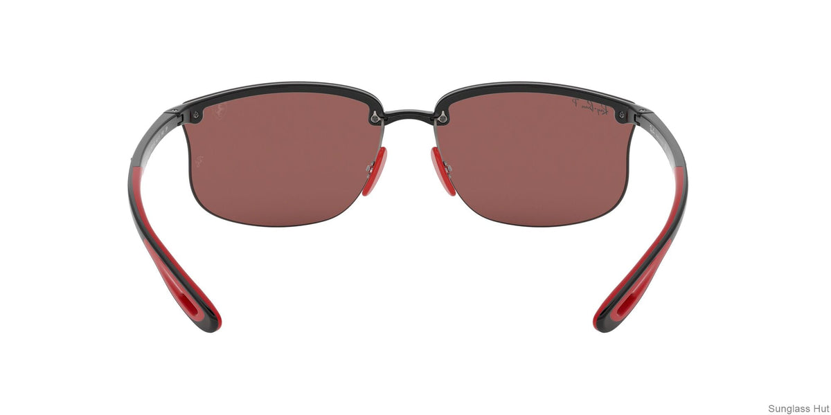 RB4322M Black/Purple/Silver Mirror Chromance Polarized STD