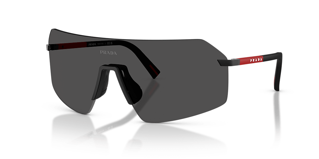 PS B50S PRADA LINEA ROSSA Black Dark Grey S