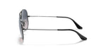RB3025 Silver/Blue/Grey/Polarized M