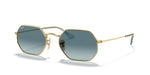 RB3556N Gold/Blue Gradient L