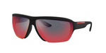 PS 09VS Black/Dark Grey Mirror Blue/Red