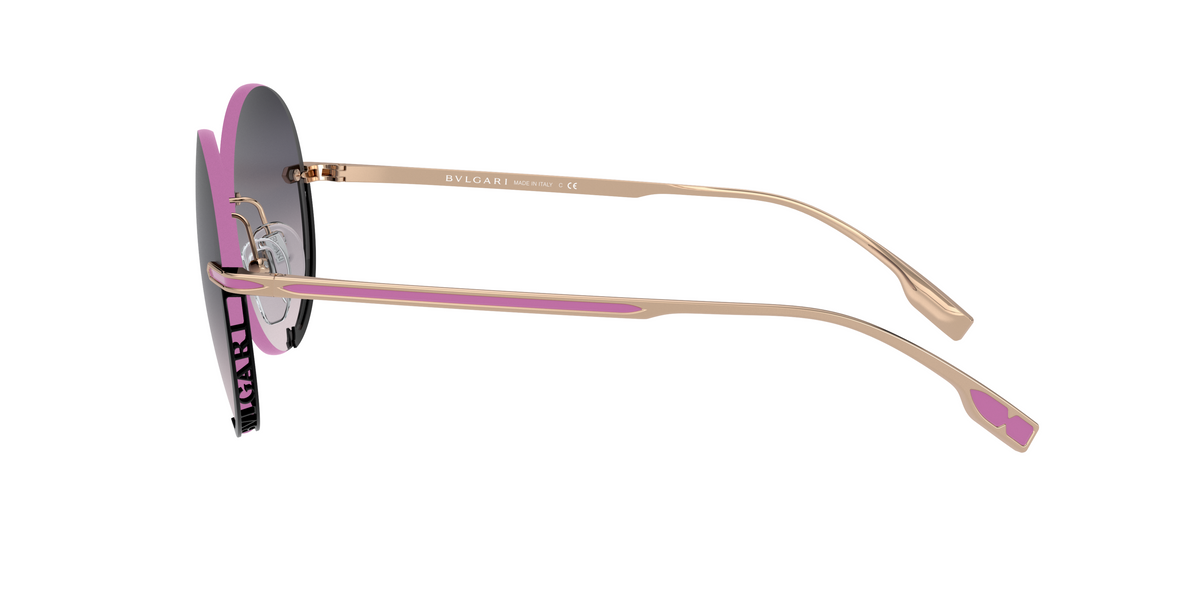 BV6153 /Pink On Violet Mirror Silver