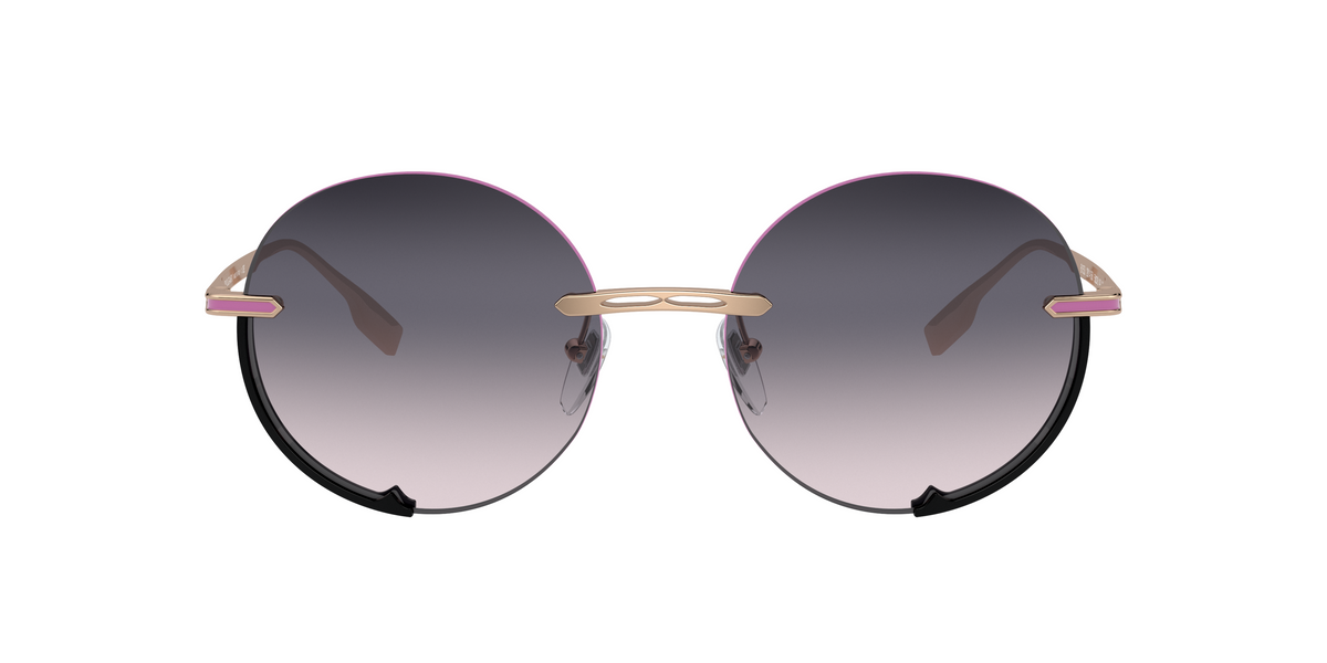 BV6153 /Pink On Violet Mirror Silver