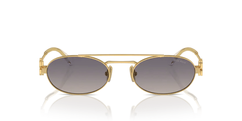 MU 54ZS Miu Miu Gold/Grey M