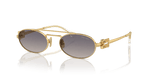 MU 54ZS Miu Miu Gold/Grey M